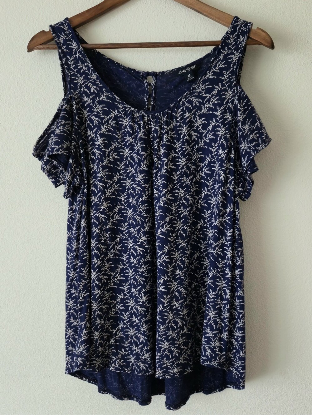 Lucky Brand Cold Shoulder Top